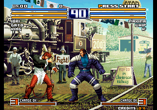 Kof2004 EX Ultra Plus (Unlimited Credits In Console Mode) png snap