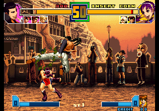 Kof2001 (Iori p1 and p2 Color Changed) png snap