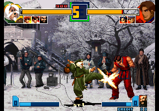 Kof2001 (Add Char - Diff Moves) png snap