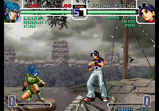 Kof2002 (Orochi Leona 97 color style) png snap