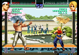 Kof2002 (The Ultimate Simplified)(PlayStation 2 ver 0.4) png snap
