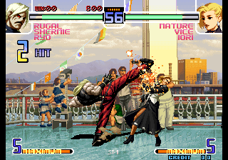 Kof2002 (Add Char - Diff Move - Ultra kill start max - Ultra pow, 2003-05-15) png snap