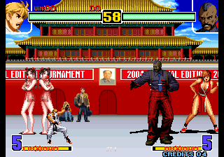 Kof Special Edition 2004 Plus (Enable Random Color For CPU Team) png snap