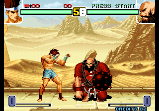 Kof Special Edition 2004 (Green Fire) png snap