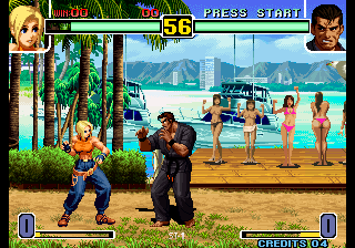 Kof Special Edition 2004 (Enable random CPU color) png snap