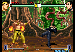 Kof Special Edition 2004 (Half Transparency Timer) png snap
