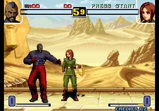 Kof Special Edition 2004 (Half Transparency Timer V2) png snap