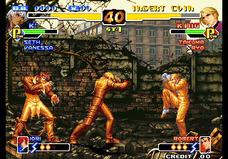Kof2000 (Char color changed - Gold) png snap