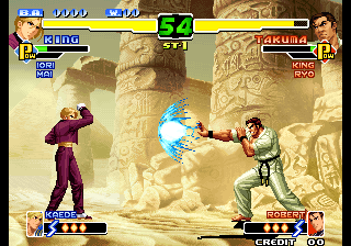 Kof2000 (Char color changed for Athena 2P and Kula 2P) png snap