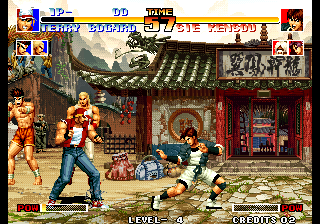 Kof'94 (Unlimited Credits In Console Mode) png snap