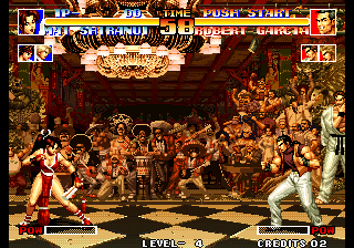 Kof'94 (Add Char - Ultra pow hack ABC) png snap