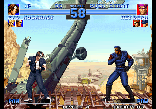 Kof'95 (Ice Blue Style Remix v1) png snap