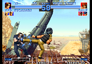 Kof'95 (Ice Blue Style Remix v5) png snap