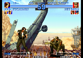 Kof'95 (Ice Blue Style Remix v6) png snap