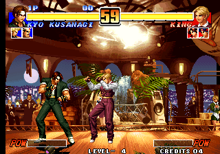 Kof'96 (Change Character-Color In Battle) png snap