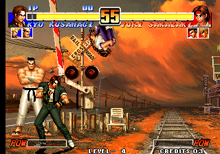 Kof'96 (Swaying To The Right Of The Screen) png snap