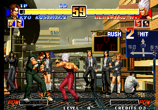 Kof'96 (Orochi Iori) png snap