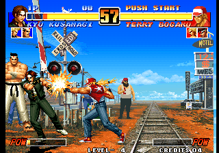 Kof'96 (Practice Mode) png snap