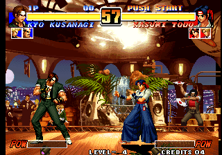 Kof'96 (Remix Ultra)(Diff Moves - Ultra kill style changed - Add Char, 2003-12-03) png snap