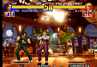 Kof'96 (10th Aniversary Edition 2.3 Final Version (gfx), 2020-05-27) png snap