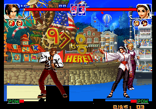Kof'97 (Wulin Myth Test Version 34)(85 Gonitz Foot Super Kill After The Avatar Teleportation, The Big Snake Colorful Sunlight Teleport) png snap