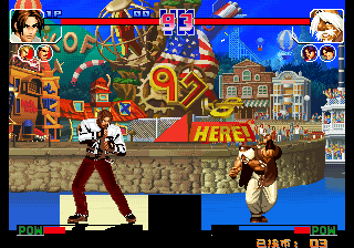 Kof'97 (Wulin Mythology Dark Snake Test Version 32)(83 Strengthen Grass, Terry, Etc., Big Snake Six Hair Colorful Sunshine) png snap