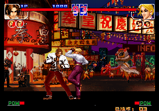 Kof'97 (Wulin Mythology Dark Snake Test Version 38)(83 Repair Crazy Eight Super Kill Ko Stuck + Big Snake Colorful Sunshine Heart Shine) png snap