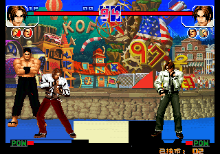 Kof'97 (Wulin Mythology Dark Snake Test Version 69)(85 Weakened Robert, Nagasaki Yuri, Optimized Eight Gods, Goritz + Big Snake Six Hair Whitening Sunlight + Protective Light Dizziness) png snap