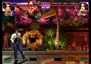 Kof'97 (The Martial Arts Mythical Dark Snake Test Version 84)(83 Big Snakes Heart Teleport, Six Blue And Red Sunshine + Protective Light Dizziness) png snap