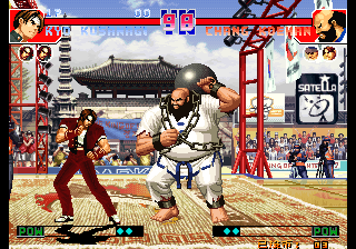 Kof'97 (The Dragon 3.1 Dark Snake Bu Wu Gao IQ)(The Big Snake Crescent Slow Push Defense Special Effect Big Snake Flash) png snap