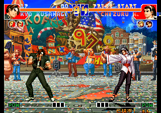 Kof'97 (YK Clone Zero Modified Version Simplify, 2020-07-08) png snap