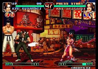 Kof'97 (Chaos Edition 1.9 Simplified, 2020-08-26) png snap