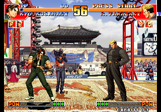 Kof'97 (Moves and Style changed - Extra stage select) png snap