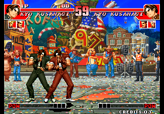 Kof'97 (Valentine's Day and Red fire) png snap