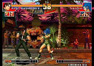 Kof'97 (Practice Mode) png snap