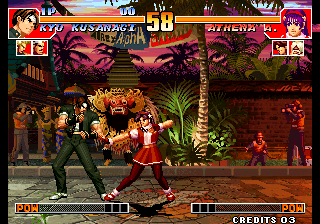 Kof'97 (Imitation Playstation final improved version, 2016-10-29) png snap