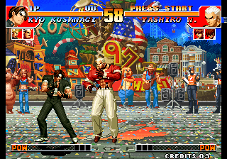 Kof'97 (Kill red flame special effect) png snap