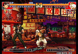 Kof'97 (Replace Orochi's portrait To PS Style) png snap