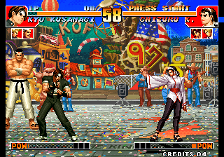 Kof'97 (Enable 5 Hidden Characters (Old)) png snap