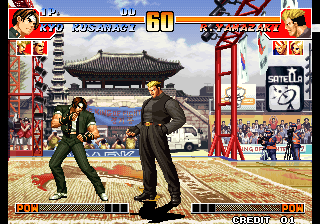 Kof'97 (Double Select Leona And Iori) png snap