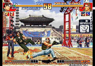 Kof'97 (Hidden Characters Extra/Fix Icons' Positions V2, 2006-04-04) png snap