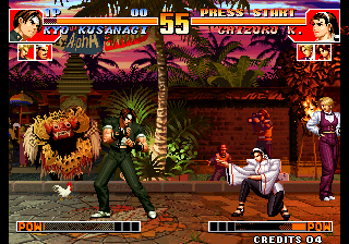 Kof'97 (Hidden Characters Extra-Fix Orochi Iori) png snap