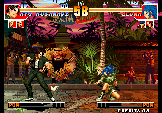 Kof'97 (Super kill-Style Move Closed Action changes, 2005-09-18) png snap