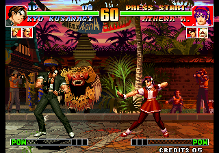 Kof'97 (Blood Gas Pan Pan-Green (Advanced Only)) png snap