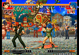 Kof'97 (Echo Select Same Characters 3rd, 2014-02-01) png snap