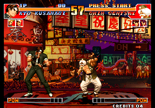 Kof'97 (Modified Kusanagi's Standing Pose) png snap