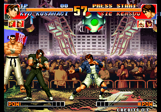 Kof'97 (Switch Positive And Negative Characters v1, 2006-01-29) png snap