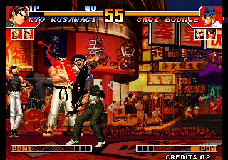 Kof'97 (Mode & Characters Select) png snap