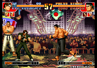 Kof'97 (Jumping In The Same Volume Box With '98, 2006-08-04) png snap
