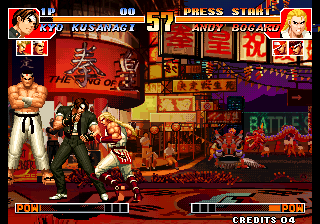 Kof'97 (Time Infinite For Console Mode) png snap